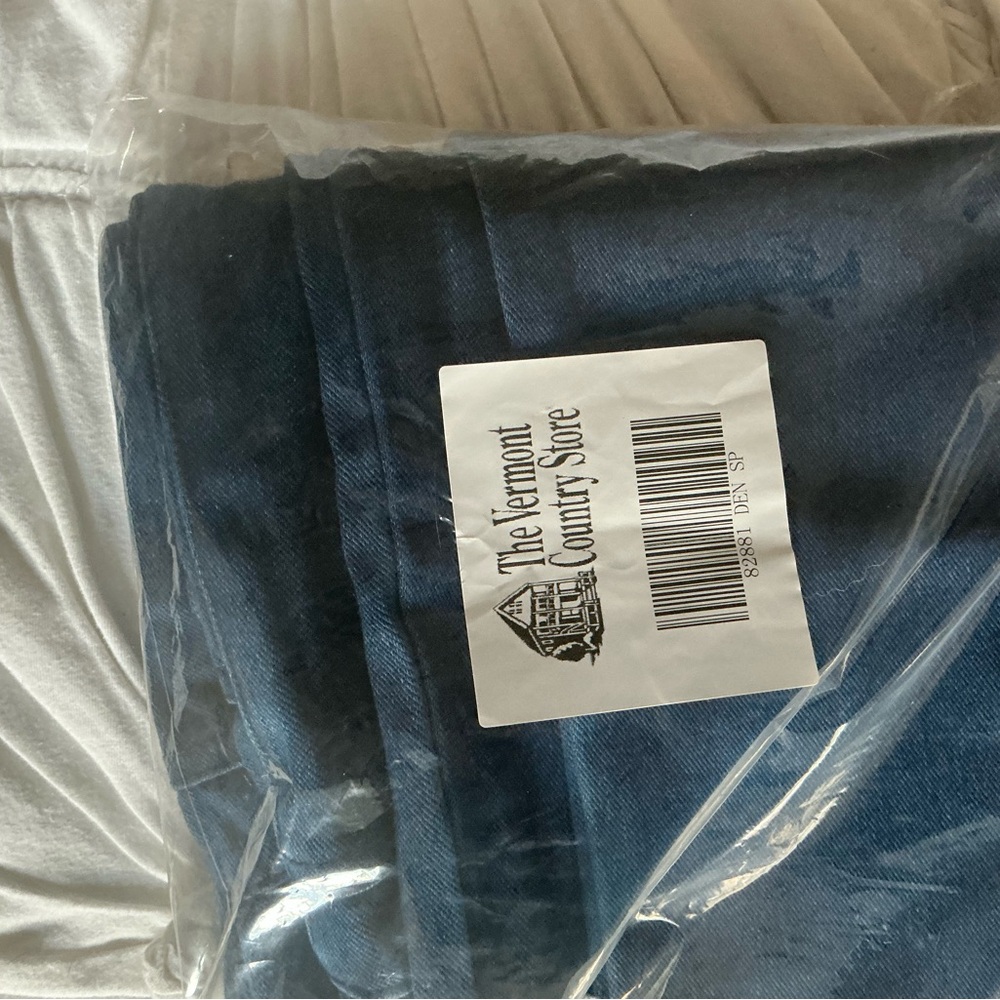 Vermont Country Store Women's Straight Leg Pants - Blue